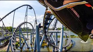 Lech Coaster Legendia - Frontseat Horizon Level POV 4K60FPS