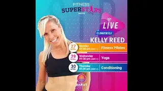 FITNESS SUPERSTARS LIVE 9 - Yoga Workout with Kelly Reed Powered by Barut Hotels