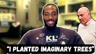 Kawhi Leonard COMMENTS on SCAM tree planting business funded by Steve Ballmer