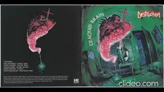 Destruction - Cracked Brain (Remaster) (High Roller, HRR 552 CD, Germany) 1990