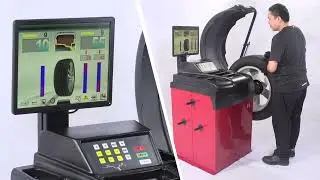 tire balancer machine U-885 wheel balancer installation tire balancing machine