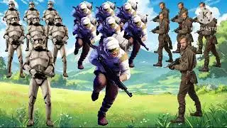 Todos los Clone Troopers/Todos los Rebel Troopers/y Todas las Resistance Troopers 