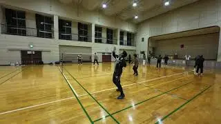 2026.01.09 テルクラブ バドミントン 基礎打ち クリア・ヘアピン - TEL Club Badminton Clear & Hair pin