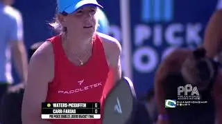 Leigh Waters/Tyson McGuffin Vs Corrine Carr/Joey Farias - PPA Florida Grand Slam Mixed Doubles