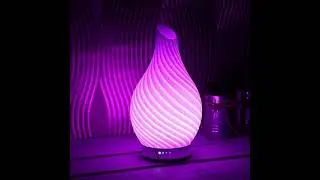 Colour Changing LED Glass Humidifier. Available at www.sparksgiftwholesalers.co.uk (trade only).