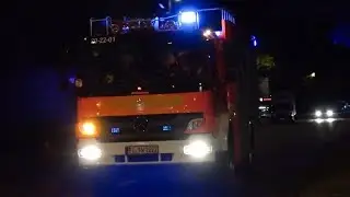 [Feuermeldung w&auml;hrend Dienstabend | PKW auf Einsatzfahrt!] Einsatzfahrten Feuerwehr Elmshorn
