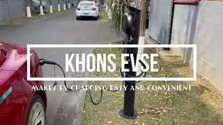 K.H.O.N.S 22kW 3Phase EV Charging Station with Screen and APP Control