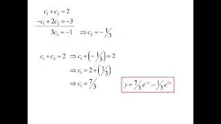 Differential Equations: Intro to Initial Value Problems