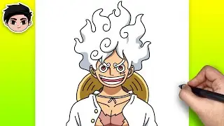 How To Draw LUFFY GEAR 5 | One Piece - Easy Tutorial