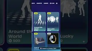 Fortnite Daft Punk Around The World Emote Item Shop!