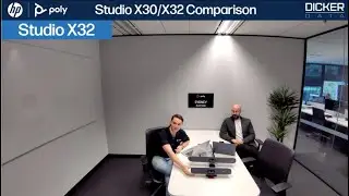 HP Poly Studio X30 & X32 Comparison