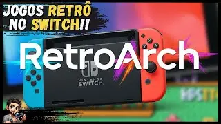 Como Instalar RETROARCH no Nintendo Switch e Configurar do Zero! TUTORIAL COMPLETO