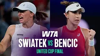 Iga Swiatek vs. Belinda Bencic Highlights | 2026 United Cup Final | WTA Match Highlights