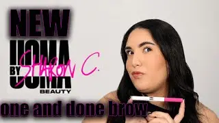 TRYING THE NEW UOMA BY SHARON C| ONE AND DONE EYEBROW STYLER