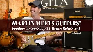 2014 Fender 60th Anniversary Custom Shop &rsquo;54 Heavy Relic Stratocaster! | Martin Meets Guitars!