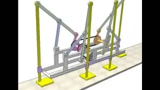 Chebyshev's plantigrade machine 1b