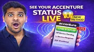 👉 Accenture Portal Update 😱 See Your Status Live (New Method)