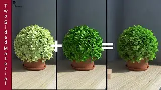 V-ray for SketchUp - Two Sided Material