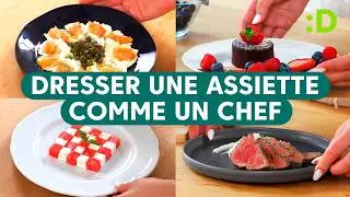 5 astuces pour dresser une assiette comme un chef !
