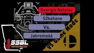 S2kshane VS Jahrome66 - GA Netplay Series IX - Winners Round 1