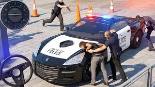 Police Car Chase Simulator 3D Game - Real Cop Cars Driving Simulator 2025 - Android GamePlay