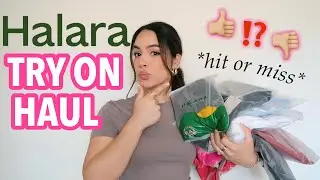 HALARA TRY ON HAUL *hit or miss* | Jessica Melgoza