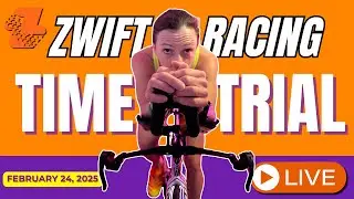 LIVE: Zwift TT Club Racing - Chasing the Sun || 21.8 mi. Time Trial!