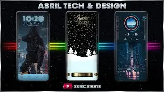3 AMAZING THEMES KLWP 😍🔥 Photography, Merry X-mas & Rainy Day