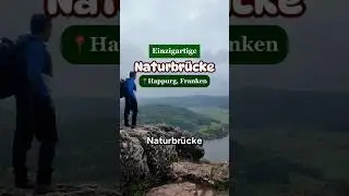 Einzigartige Naturbr&uuml;cke in Happurg | Franken
