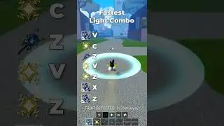 BEST LIGHT AND FOX LAMP COMBO!! #roblox #bloxfruit #bloxfruits #shinigamisolo