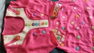 So beautiful stylish and unique homemade ladies kurti design|| Uzaib Dress Design