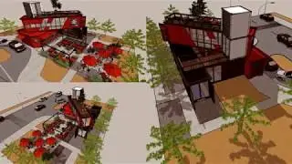 GI Joe Coffee House - Shipping  Container Concept