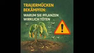Der stille Pflanzentod: Warum Trauermücken gefährlicher sind, als du denkst