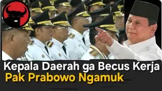 PRABOWO NGAMUK KEPALA DAERAH BALI GA BECUS KERJA, DIDUGA EFEK DARI MEREKA TIDAK IKUT RETRET