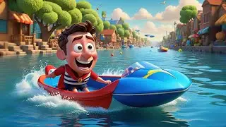 Seven Toy Boats Sail the Tub | Bathtime Song for Kids | Nursery Rhymes and Learning Songs