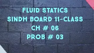 Problem No 03, Chapter No 06, Sindh Board