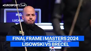 Jack Lisowski & Luca Brecel play out FINAL FRAME at Alexandra Palace 🔥 | The Masters 2024