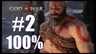 God of War River Pass 100% Walkthrough and Collectibles Part 2 PS4 Pro 1080p 60fps