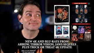 Новые 4K и Blu-ray фильмы &laquo;Стрела&raquo;, &laquo;Видение ужаса&raquo;, а также сиквелы &laquo;Челюстей&raquo; в 4K и обновление &laquo;Сладость или гадость&raquo; в 4K