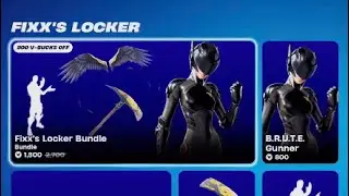 Fortnite Item Shop November 18, 2024 - New Fixx's Locker Bundle Featuring Brute Navigator