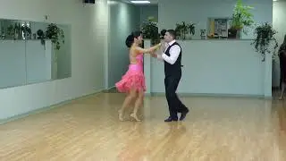 SALSA DANCE; ILIANA KANEVA AND RENALDO RODRIGES; SHOWCASE 2014 BEGGINER'S LEVEL