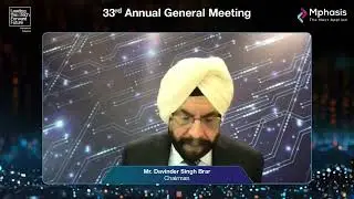 Webcast of Mphasis 33rd Annual General Meeting 2024
