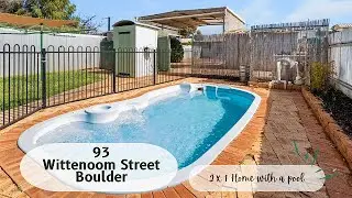 93 Wittenoom Street &ndash; Boulder -Affordable First Home or Smart Investment &ndash; With a Pool!