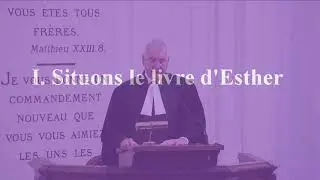 Les agents de la Providence de Dieu. Point de vue du livre d'Esther.