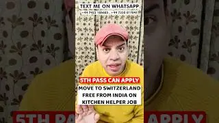 Switzerland work permit visa for indian
