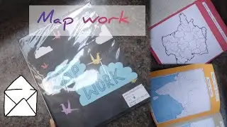Beautiful Map Work File for Class 9 | SST Project Ideas|scrap book