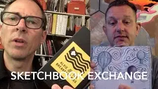 sketchbook exhange with author David Modler