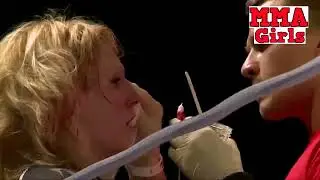 MMA fight Alexandra Buch vs Megan van hutum| boxing 🥊| big fight 💪