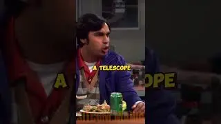 😂Howard Played With Raj's BIG TELESCOPE 😂 | The Big Bang Theory #shorts