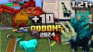TOP 10 ADDONS YOU MUST TRY in a Minecraft WORLD 1.21+ (Bedrock/PE)